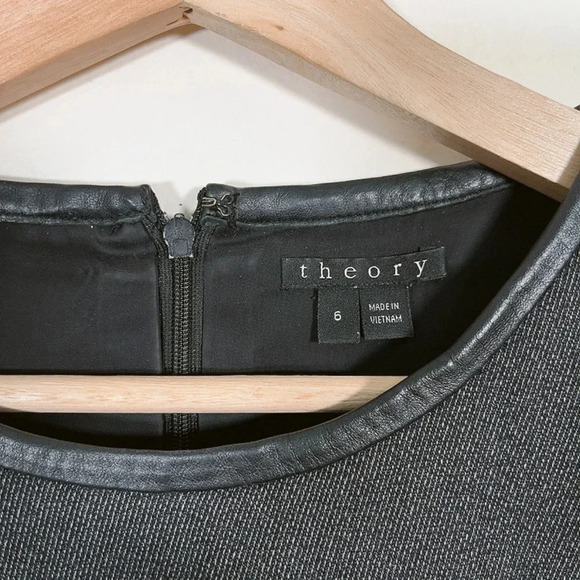 THEORY | WOOL BLEND SLEEVELESS DRESS - Picture 5 of 11